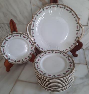 Gebakservies Raynaud & Cie/Porselein beschikbaar voor biedingen