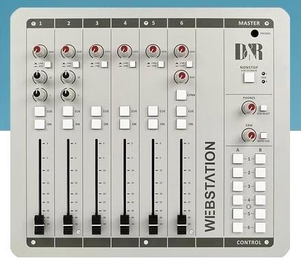 D&R Webstation Mengpaneel ZGAN, Muziek en Instrumenten, Overige Muziek en Instrumenten, Zo goed als nieuw, Ophalen