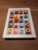 Puzzel 1000 stukjes - Cupcakes, Hobby en Vrije tijd, Denksport en Puzzels, Ophalen of Verzenden, 500 t/m 1500 stukjes, Zo goed als nieuw