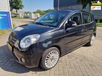 Kia Picanto 1.1 X-ecutive, 2e eigenaar, Apk, Nap Inruil moge, Stof, 4 cilinders, 400 kg, Zwart