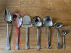Vintage Gero Zilmeta 294 hamerslag kruidnagel lelie lepels, Antiek en Kunst, Antiek | Bestek, Ophalen of Verzenden