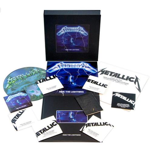 Vinyl 3LP+6Cd+Dvd Box Set Metallica Ride The Lightning NIEUW, Cd's en Dvd's, Vinyl | Hardrock en Metal, Nieuw in verpakking, Ophalen of Verzenden