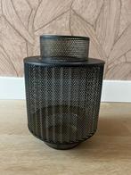 Zwart / gouden kaarsenstandaard, Ophalen, Zwart, Zo goed als nieuw, Metaal