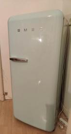 Smeg koelkast mintgroen, Witgoed en Apparatuur, Koelkasten en IJskasten, Ophalen, Gebruikt, 200 liter of meer, 60 cm of meer