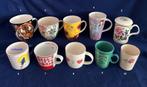 9 Bekers Vanaf € 2  p/s diverse merken diverse prijzen, Huis en Inrichting, Ophalen, Gebruikt, Kop(pen) en/of Schotel(s)