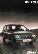 Folder Austin Metro (ca.1986), Boeken, Auto's | Folders en Tijdschriften, Gelezen, Overige merken, Verzenden