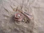 Luxe Chanel-stijl sleutelhanger/tassenhanger met grote parel, Verzenden, Nieuw, Merk