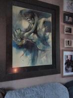 Schilderij man en vrouw, Huis en Inrichting, Woonaccessoires | Schilderijen, Tekeningen en Foto's, Ophalen of Verzenden