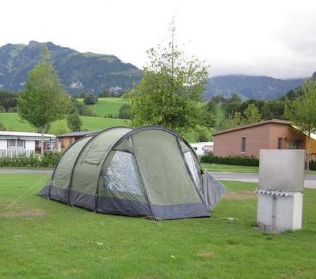 Wildebeast dangare 4 persoons koepeltent met extra voortent, Caravans en Kamperen, Tenten, tot en met 4, Gebruikt, Ophalen