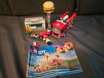 Lego City 60214 Burger Bar Brandweer, Kinderen en Baby's, Speelgoed | Duplo en Lego, Ophalen of Verzenden, Zo goed als nieuw, Complete set