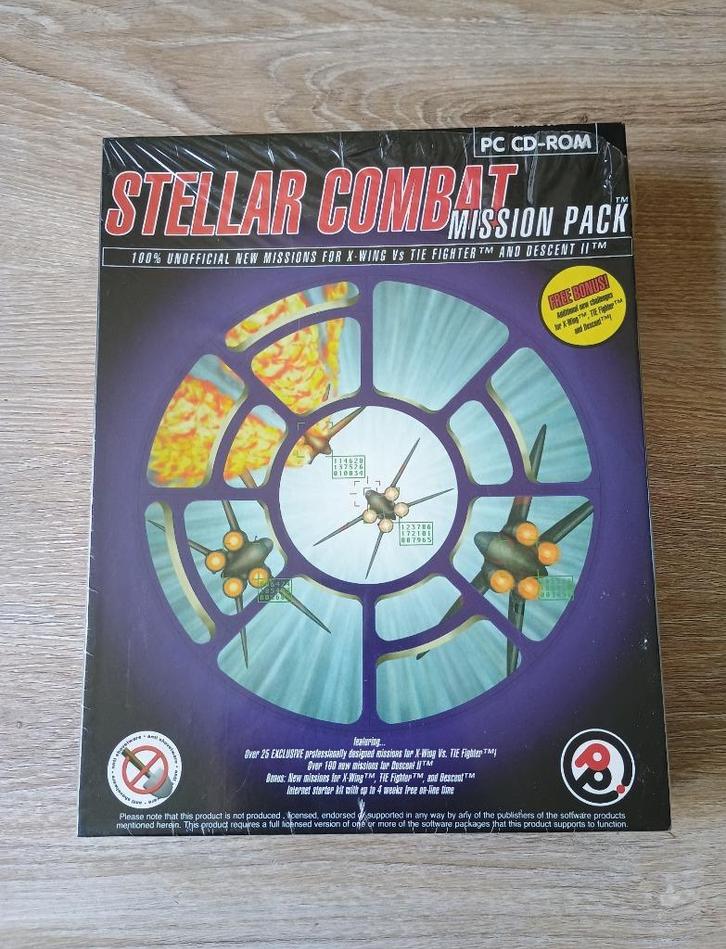 pc stellar combat mission pack bigbox big box, Spelcomputers en Games, Games | Pc, Nieuw, Racen en Vliegen, 1 speler, Vanaf 12 jaar