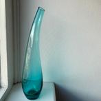 Vintage Ikea vaas met gebogen hals, Ophalen of Verzenden, Zo goed als nieuw, Glas, Minder dan 50 cm