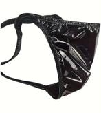 Lak string, Verzenden, Zwart, Slip