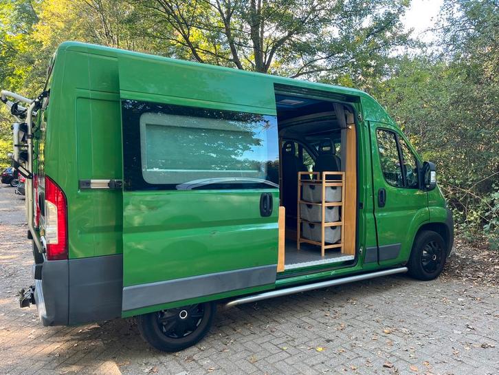 Peugeot Boxer buscamper off grid, Caravans en Kamperen, Campers, Particulier, tot en met 2, Buscamper of Camperbus, Overige merken
