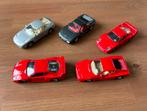 5 x Ferrari F40 Testarossa 512tr 348ts 456gt MAISTO shell, Hobby en Vrije tijd, Modelauto's | 1:43, Overige merken, Gebruikt, Ophalen of Verzenden