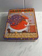 Kerst blik, kerstman,  17x21x6 cm,, Diversen, Kerst, Ophalen of Verzenden, Zo goed als nieuw