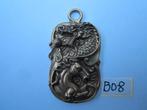Oude chinees /chinese bronze hangers draak B08, Ophalen of Verzenden, Gebruikt, Overige materialen