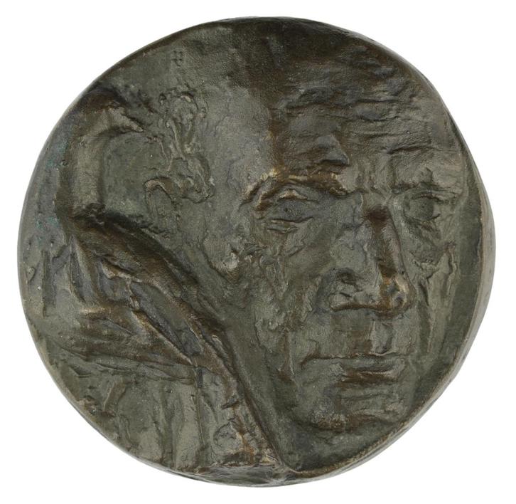 PENNING 1961 André Bartels : Herdenking Pablo Picasso, Postzegels en Munten, Penningen en Medailles, Brons, Nederland, Verzenden