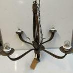 Hanglamp - retro model - bruin metaal, Overige typen, Ophalen