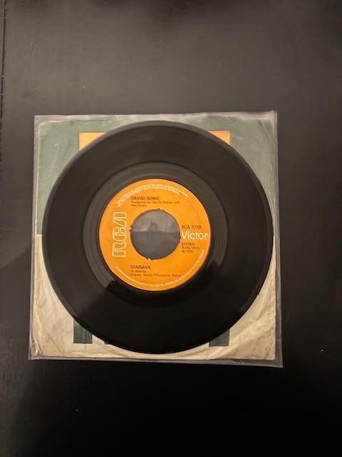 Starman, David Bowie, izgst, 7 inch, zeldz, Cd's en Dvd's, Vinyl Singles, Zo goed als nieuw, Single, Pop, 7 inch, Verzenden