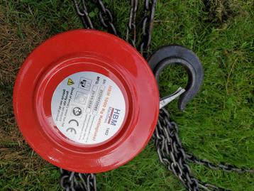 HBM Kettingtakels 1000kg 4 stuks  beschikbaar voor biedingen