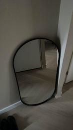 Ovale spiegel zwart xenos, Huis en Inrichting, Woonaccessoires | Spiegels, Ophalen of Verzenden, Zo goed als nieuw