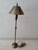 messing brocante lamp + spiegel, Verzenden