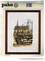 Cado anton pieck borduurduurpakket, vissershuis, Ophalen of Verzenden, Nieuw, Handborduren, Borduurpakket