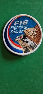 F16 patch/swirl, Ophalen of Verzenden, Luchtmacht, Nederland, Embleem of Badge