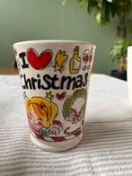 Blond theemok Kerst, Ophalen of Verzenden, Zo goed als nieuw, Aardewerk, Blond Amsterdam