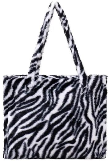 Fluffy Zebra Tas - Nieuw! beschikbaar voor biedingen