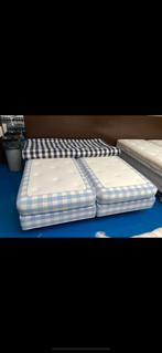 Hastens Boxspring 180x210 Medıum en Stevig., Ophalen, 210 cm, Tweepersoons, Zo goed als nieuw