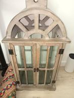 Mooi windlicht, Ophalen, Zo goed als nieuw, Hout, Bruin