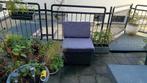 Tuinstoelen met kussens, Tuin en Terras, Tuinsets en Loungesets, Ophalen of Verzenden, Zo goed als nieuw, Stoel, 2 zitplaatsen
