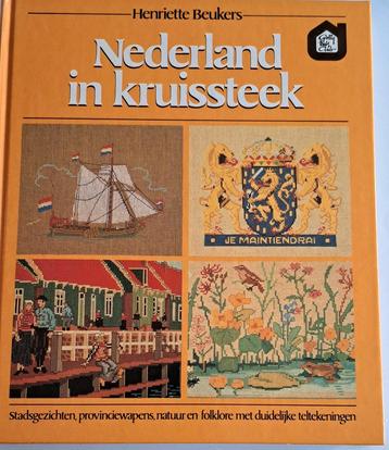 Nederland in kruissteek Henriette Beukers beschikbaar voor biedingen