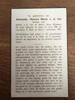 Uden, Antonetta henrica Maria vd Lee 1936-1969, Verzamelen, Bidprentjes en Rouwkaarten, Ophalen of Verzenden