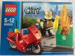 Lego City 60000 brandweermotor, Complete set, Ophalen of Verzenden, Lego, Zo goed als nieuw