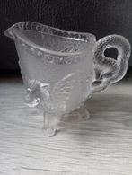 Glazen melk schenkkannetje, Ophalen of Verzenden