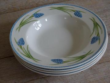 2x Diep Bord, Marjolein Bastin FORGET-ME-NOT, z.g.a.n. beschikbaar voor biedingen