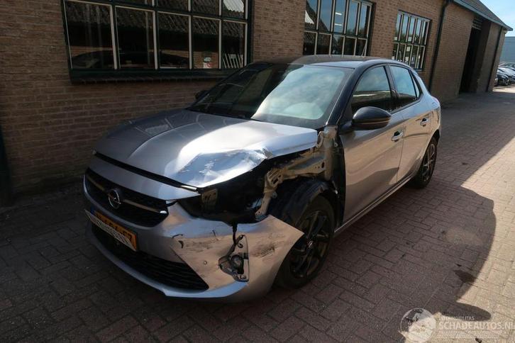 Opel Corsa Opel Corsa 1.2 GS Line (bj 2021), Auto diversen, Schadeauto's, Opel, Handgeschakeld, Benzine, Hatchback, Zilver of Grijs