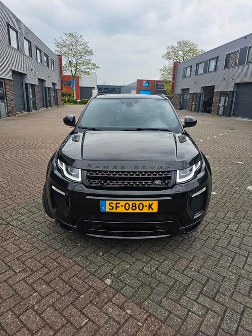 Land Rover Range Rover Evoque 2.0 TD4 2WD 110KW 2018 Zwart, Auto's, Land Rover, Particulier, 4x4, ABS, Achteruitrijcamera, Adaptieve lichten