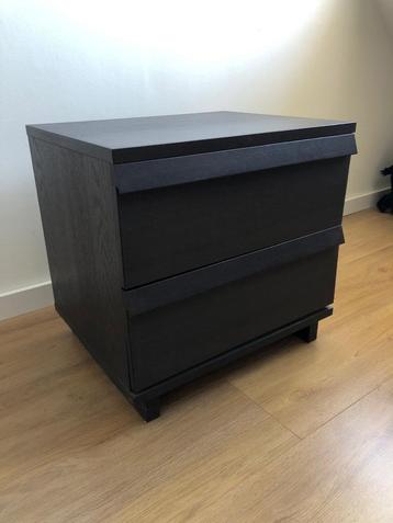 Mooie grote houten nachtkast (soft close)