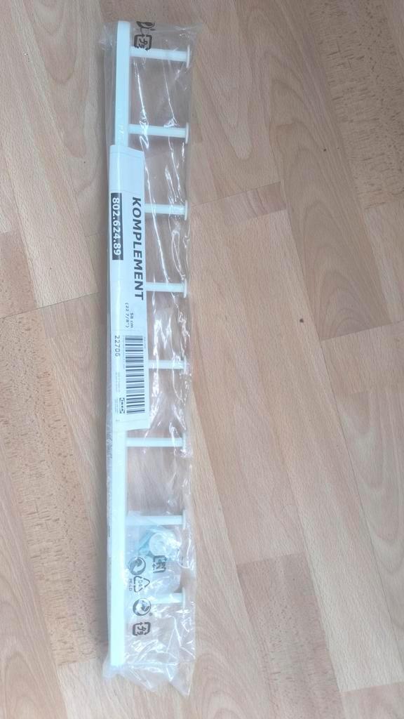 IKEA nieuwe Komplement uittrekbare multihanger, wit, 58 cm, Huis en Inrichting, Kasten | Kledingkasten, Nieuw, 50 tot 100 cm, Ophalen of Verzenden