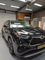 Toyota Highlander 2.5 Vvt-i 248pk Hybrid Aut 2021 Zwart, Auto's, Toyota, Automaat, Zwart, 4 cilinders, 7 stoelen