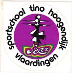 Sticker sport jazz Tino Hoogendijk, Verzamelen, Verzenden, Zo goed als nieuw, Sport