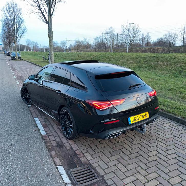Mercedes-Benz CLA 220 d 2.0L 190pk 2019 Zwart, Auto's, Mercedes-Benz, Particulier, CLA, Adaptieve lichten, Adaptive Cruise Control