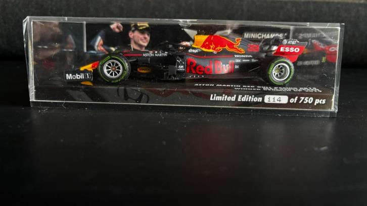 Max Verstappen 1:43 Edition 42 Styrian GP 2020, Hobby en Vrije tijd, Modelauto's | 1:43, Zo goed als nieuw, Auto, MiniChamps, Ophalen of Verzenden