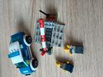 Lego politie met boef en slagboom., Ophalen, Gebruikt, Losse stenen, Lego