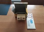 Vintage Stereoclic Stereocamera met Kaarten, Antiek en Kunst, Ophalen of Verzenden