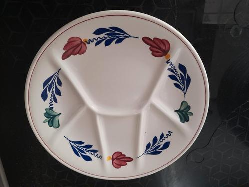 Gourmet/fonduebord Boerenbont, set van 6, Huis en Inrichting, Keuken | Servies, Nieuw, Bord(en), Boerenbont, Aardewerk, Ophalen of Verzenden